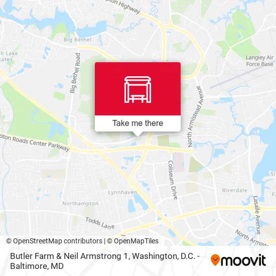 Butler Farm & Neil Armstrong 1 map