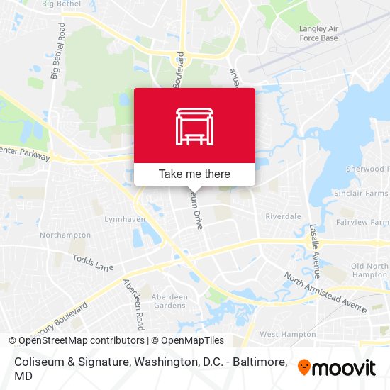 Mapa de Coliseum & Signature
