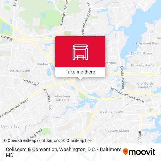 Mapa de Coliseum & Convention