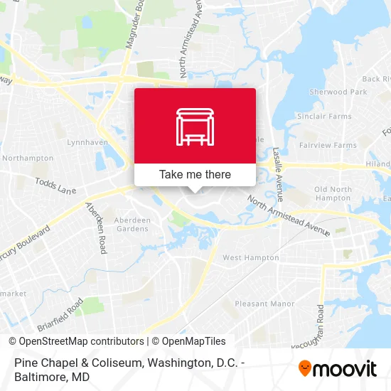 Pine Chapel & Coliseum map