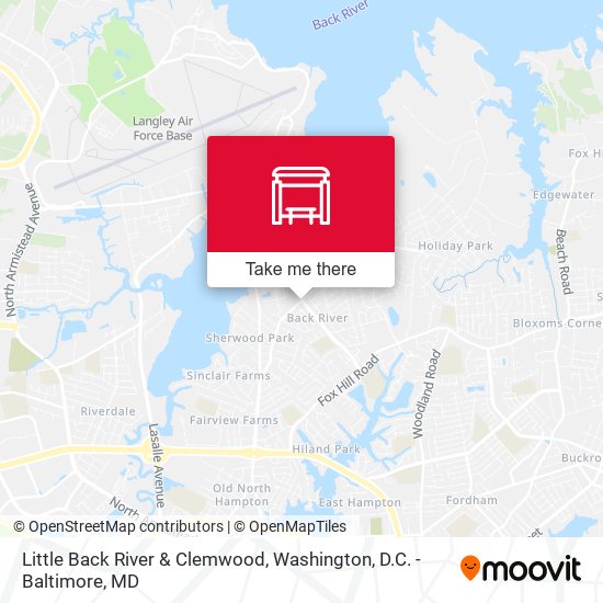 Mapa de Little Back River & Clemwood