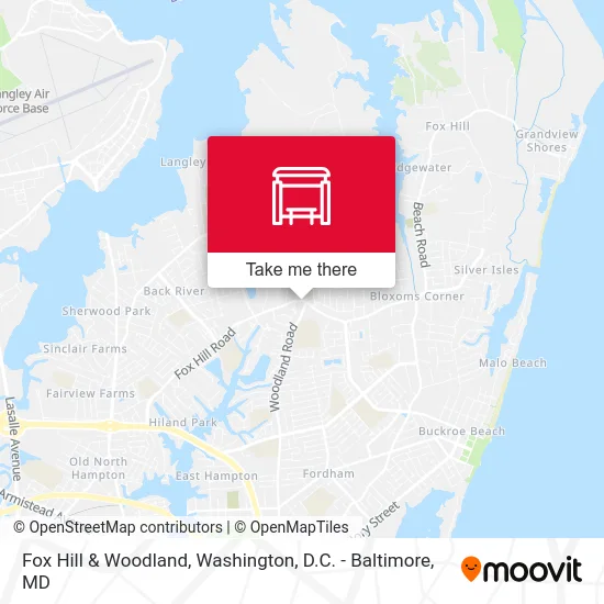 Fox Hill & Woodland map