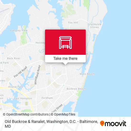 Old Buckroe & Ranalet map