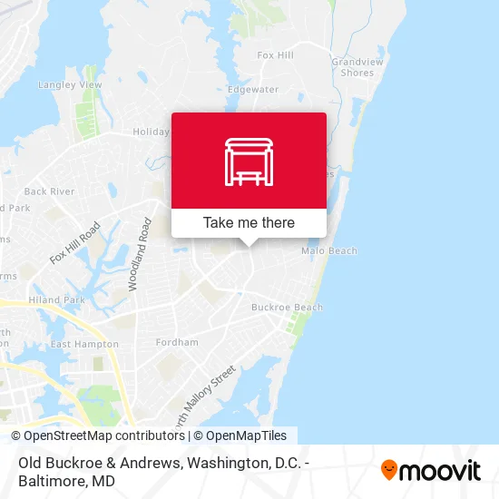 Old Buckroe & Andrews map