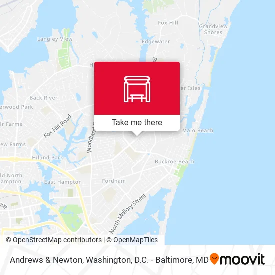 Andrews & Newton map
