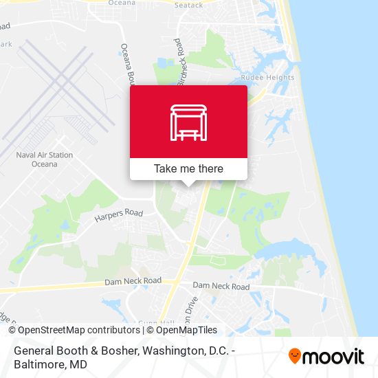 General Booth & Bosher map