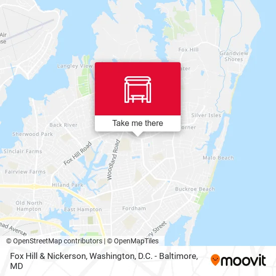 Fox Hill & Nickerson map