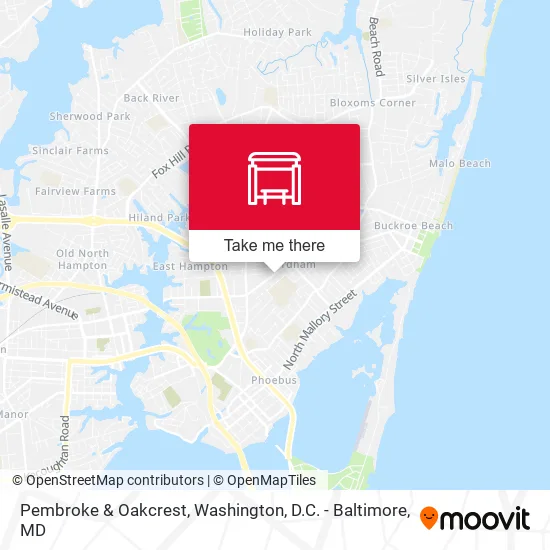 Pembroke & Oakcrest map