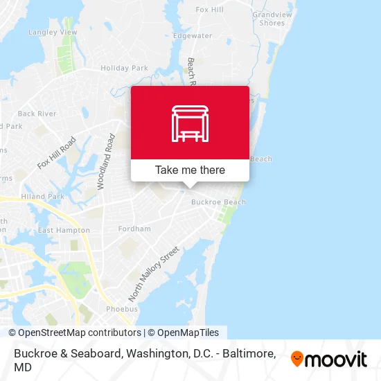 Buckroe & Seaboard map