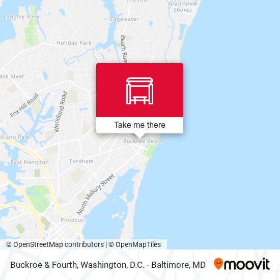 Buckroe & Fourth map