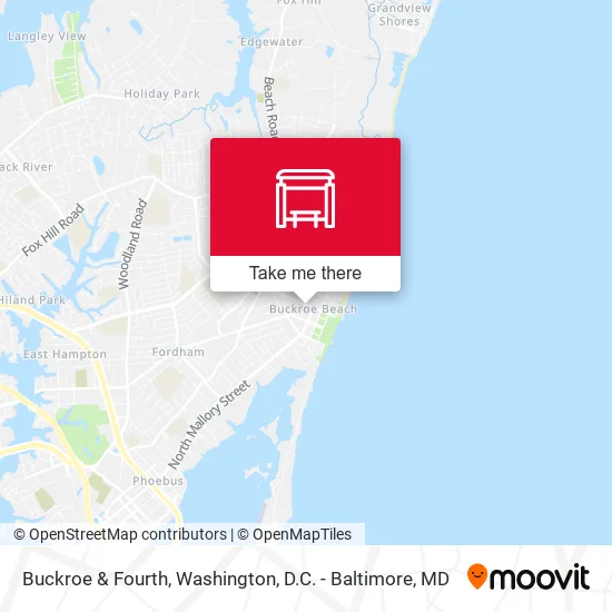 Buckroe & Fourth map