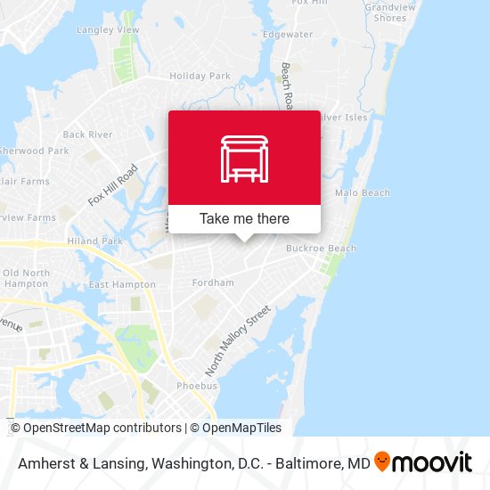 Mapa de Amherst & Lansing