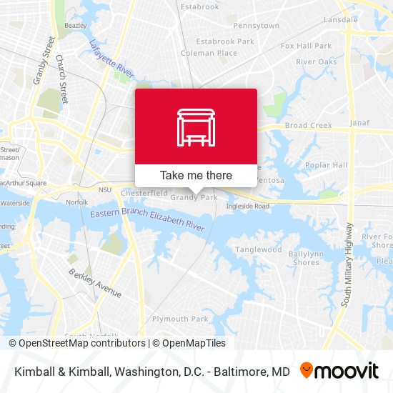 Kimball & Kimball map