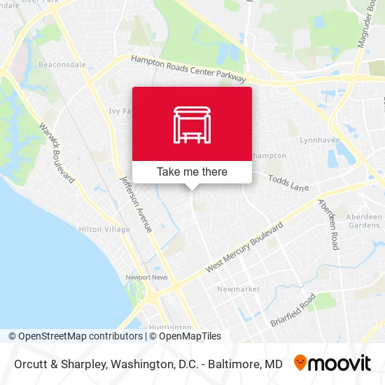 Orcutt & Sharpley map