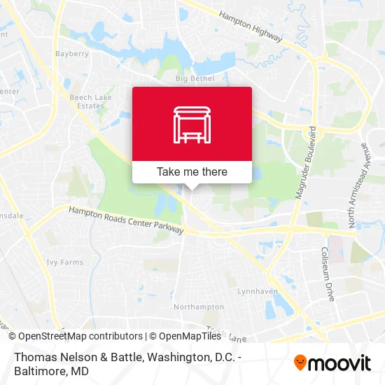Thomas Nelson & Battle map