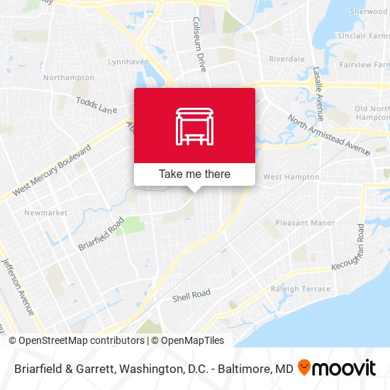Mapa de Briarfield & Garrett