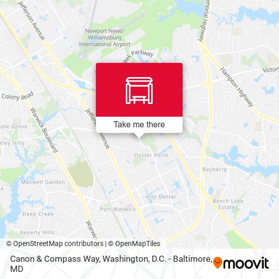 Mapa de Canon & Compass Way