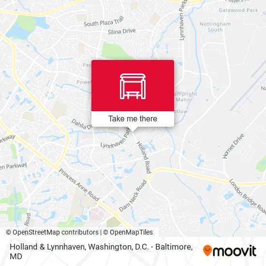 Holland & Lynnhaven map