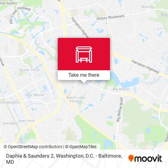Daphia & Saunders 2 map