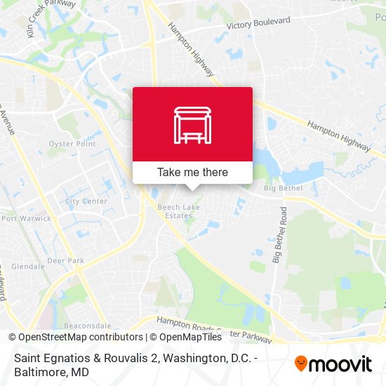 Mapa de Saint Egnatios & Rouvalis 2