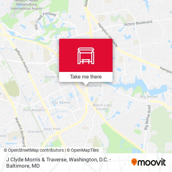 Mapa de J Clyde Morris & Traverse