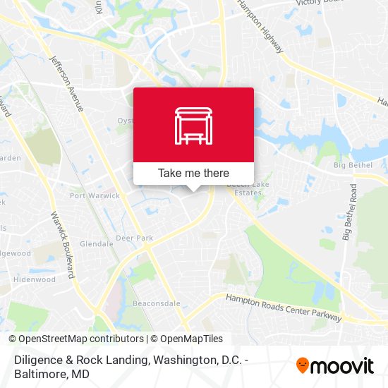 Mapa de Diligence & Rock Landing