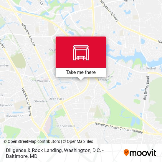 Mapa de Diligence & Rock Landing