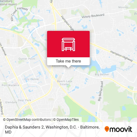 Daphia & Saunders 2 map