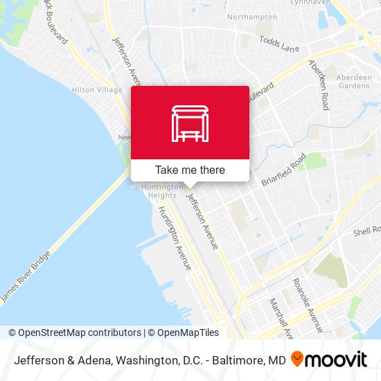 Jefferson & Adena map