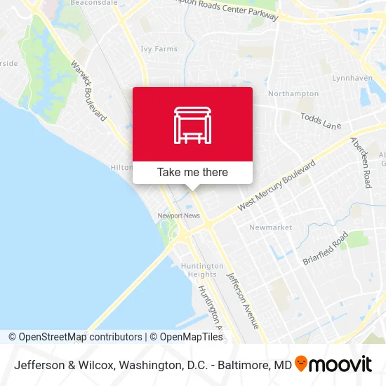 Jefferson & Wilcox map