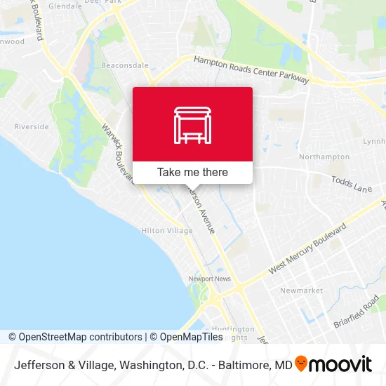 Jefferson & Village map