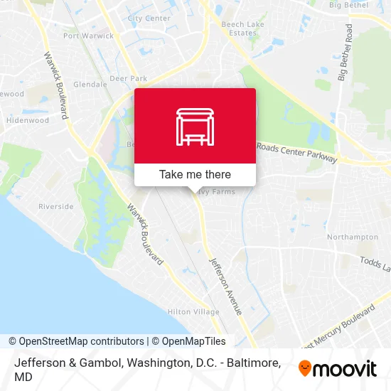 Jefferson & Gambol map