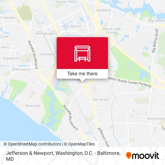 Mapa de Jefferson & Newport