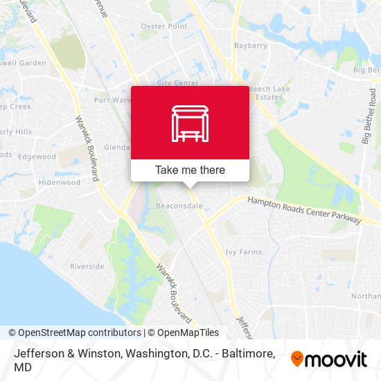 Jefferson & Winston map
