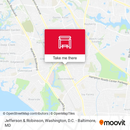 Jefferson & Robinson map