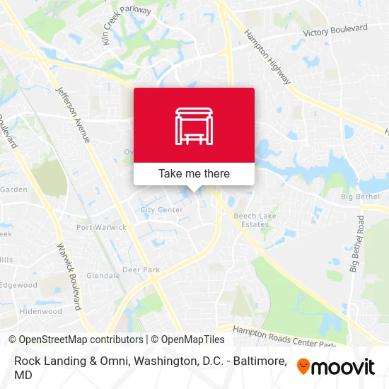Rock Landing & Omni map