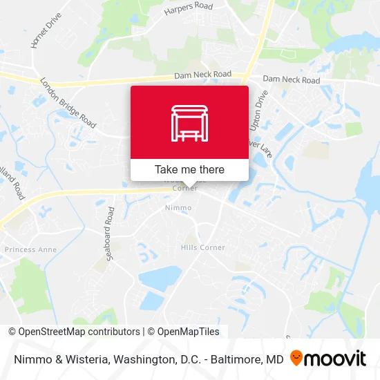 Nimmo & Wisteria map