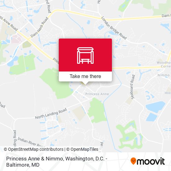 Princess Anne & Nimmo map