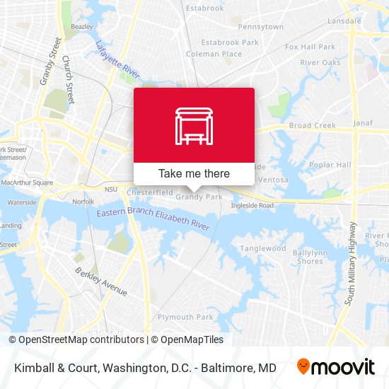 Kimball & Court map