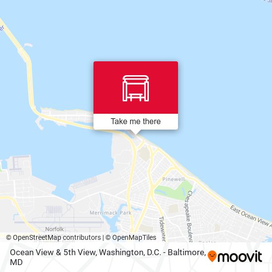 Ocean View & 5th View map
