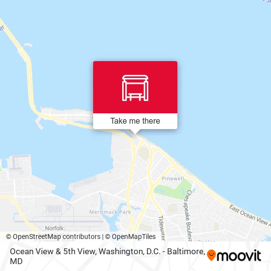 Ocean View & 5th View map