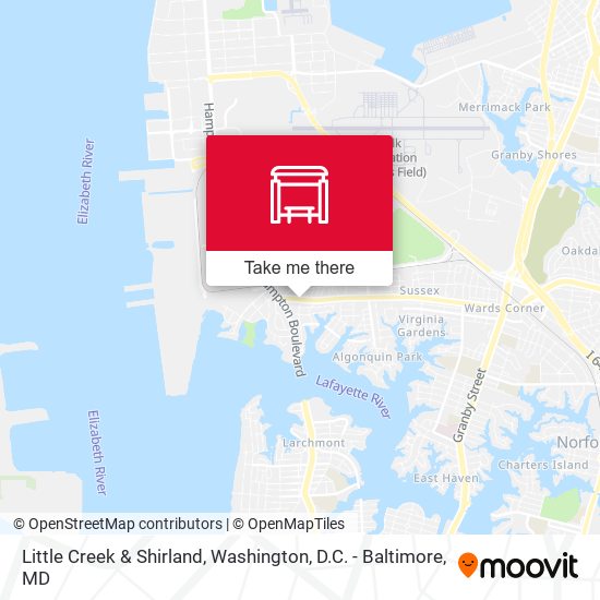 Mapa de Little Creek & Shirland