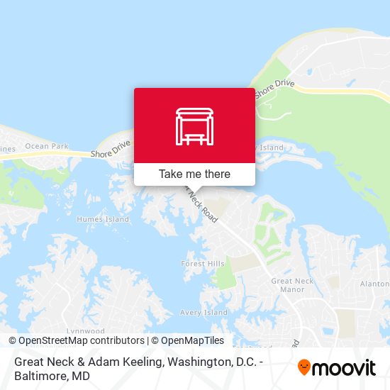 Mapa de Great Neck & Adam Keeling