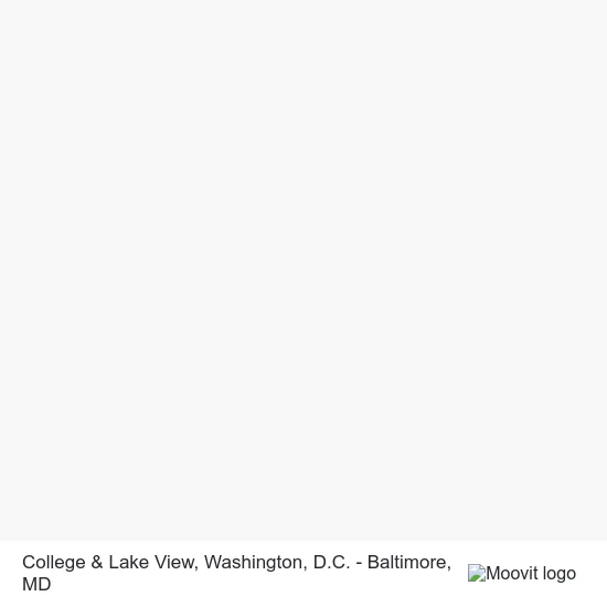 College & Lake View map