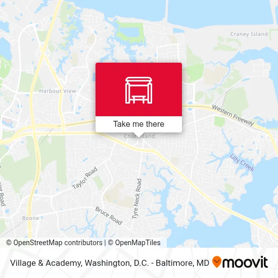 Village & Academy map