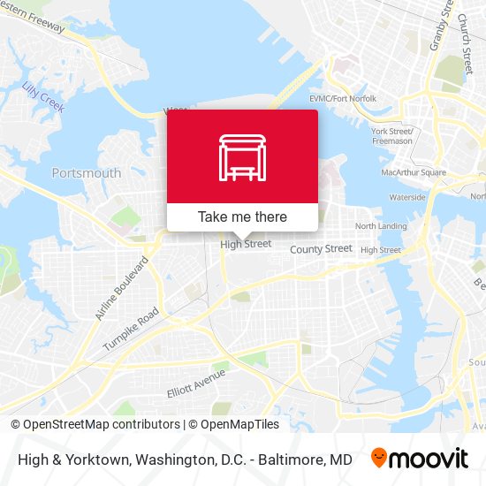 Mapa de High & Yorktown