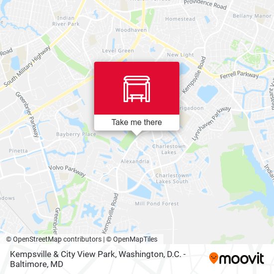 Kempsville & City View Park map
