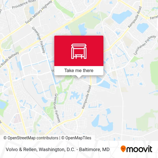 Volvo & Rellen map