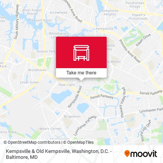 Mapa de Kempsville & Old Kempsville