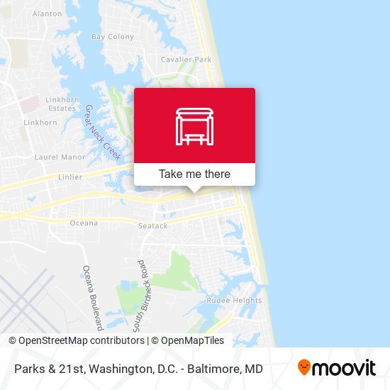 Mapa de Parks & 21st